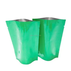 Custom High Temperature Stand up Foil Pouch for Green Food Reusable Plastic Packaging Cooking Bag Retort Pouch