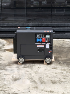 Generador diésel portátil silencioso <span class=keywords><strong>de</strong></span> 10kw 10kva trifásico insonorizado - Product Image 1