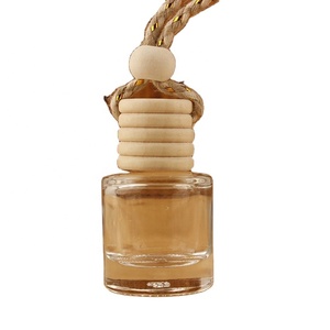 8ml Car Fragrance Parfum Air Freshener Glass Bottles with Hanging Rope - Product Image 1