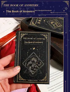 Mini <span class=keywords><strong>Libro</strong></span> di <span class=keywords><strong>Risposte</strong></span> in Carta per Ragazzi e Ragazze, Gioco da Tavolo Creativo per Regali di Compleanno e per Adulti - Product Image 2