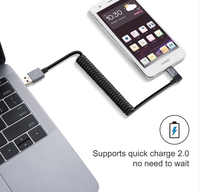 Câble USB 2.0 Type-A mâle vers Type-C mâle 90 degrés, blindé et tressé, 5 pieds, 3A, 480 Mbps, CableCreation, pour ordinateur et tablette