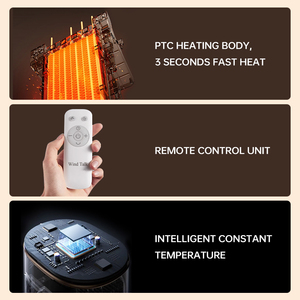 Thiết Kế Mới Sưởi Ấm Tháp <span class=keywords><strong>Fan</strong></span> 2000W Làm Mát Không Cánh Quạt AC 220V <span class=keywords><strong>110V</strong></span> Tuần Hoàn Không Khí <span class=keywords><strong>Fan</strong></span> Đối Với Hộ Gia Đình - Product Image 6