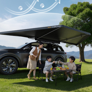 กันสาดข้างรถแบบตั้งอิสระ ADA Overland 180 องศา พร้อมไฟ LED และผ้าบังแดดด้านข้าง สำหรับรถขับเคลื่อน 4 ล้อ สำหรับการตั้งแคมป์แบบออฟโรด - Product Image 4