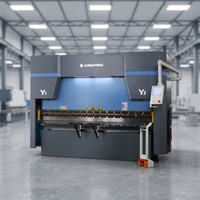 Presse plieuse CNC haute précision DP-SERVO-CT12 135T 3200mm CT12, machine de pliage hydraulique pour tôles en acier inoxydable