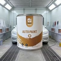 Peinture automobile bicomposante à haute brillance, revêtement liquide, séchage rapide, résistant aux rayures, en aérosol, conçu pour les ateliers de réparation de carrosserie 4S