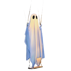 LH Acrylic Ghost <b>Swing</b> Wedding Decor Lights Battery Powered Personalized-Giant Outdoor Garden <b>Patio</b> Yard Porch NEW Decoration - Product Image 1