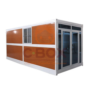 บ้านคอนเทนเนอร์พับได้ C-Box ทรงสี่เหลี่ยมผืนผ้า หนาพิเศษ บ้านคอนเทนเนอร์ทันสมัย - Product Image 5