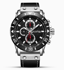 <span class=keywords><strong>Montre</strong></span>-bracelet à quartz <span class=keywords><strong>Megir</strong></span> 2081 pour hommes, chronographe lumineux, étanche, design tendance, <span class=keywords><strong>montre</strong></span> connectée sport, <span class=keywords><strong>prix</strong></span> de gros - Product Image 2
