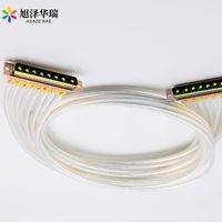 Conector de alimentación de cable de vacío 8W8 D-Sub de contacto mixto con arnés de cableado de vacío