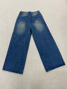 Pantalones Vaqueros Desgastados con Tachuelas, Estilo Vintage, para Hombre, Super Holgados, Estilo Vaquero, Color Azul - Product Image 3