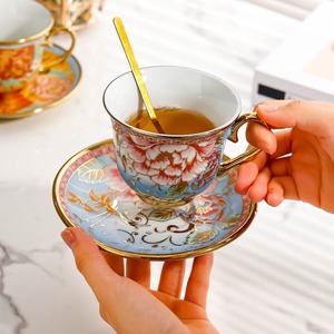 New Design European-style Coffee Cup <strong>Set</strong> - Home-use <strong>Vintage</strong> British <strong>Tea</strong> <strong>Set</strong> - Product Image 3