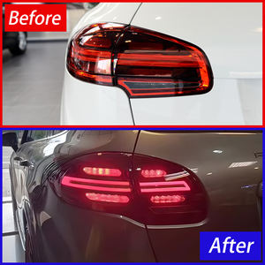 Для Porsche для Кайенского 2011-2014 высокая конфигурация светодиодных автомобильных поворотных фар в сборе 100 Вт Горячие автомобильные задние фары, аксессуары для обновления - Product Image 5