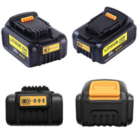 Batterie rechargeable au lithium de remplacement pour outils électriques Dewalt 20V 3000mah 4000mah 5000mah 6000mah