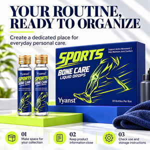 Complément alimentaire liquide oral pour le soin des os sportifs, marque privée, favorisant la mobilité active et le confort articulaire (vente en gros) - Product Image 4