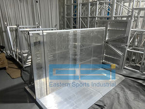 Barreras de multitudes portátiles de grado industrial ESI Áreas de alto tráfico Diseño modular de aluminio Capacidad de carga de 1000kg Instalación rápida - Product Image 4