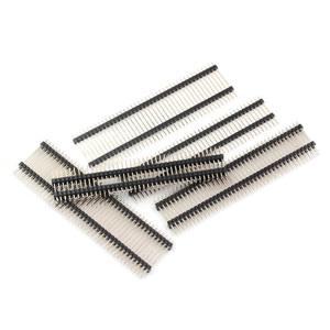 Presa di intestazione Pin a 4Pin personalizzata SMT 2.0mm 2.54mm PCB a fila singola connettore di alimentazione a perno maschio dritto