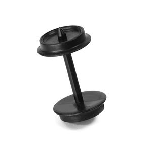 HP29HO Modèle Train Roues de chemin de fer POM Roues en plastique 36ft <span class=keywords><strong>1</strong></span>:<span class=keywords><strong>87</strong></span> <span class=keywords><strong>HO</strong></span> Scale 36 "Wheel Set - Product Image 2