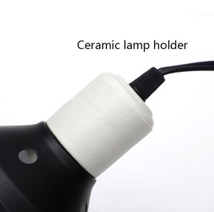 5.5 ''ou 7.2'' Reptile chauffage abat-jour isolation lumineuse Uva Anti-brûlure <span class=keywords><strong>UVB</strong></span> <span class=keywords><strong>support</strong></span> de <span class=keywords><strong>lampe</strong></span> pour animal de compagnie tortue lézard serpent - Product Image 3