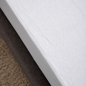 Protège-matelas <span class=keywords><strong>imperméable</strong></span> en coton éponge respirant sans vinyle silencieux et à poche profonde housse de matelas lisse entièrement ajustée - Product Image 5