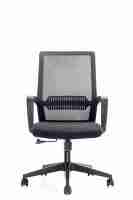 Chaise de bureau réglable en maille de bois de charpente souple chaise pivotante ergonomique chaise de bureau