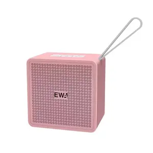 A105 Mini Square Metal Wireless Speaker With Bluetooth TF TWS