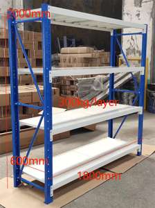 Estanterías Industriales para Almacenamiento, Personalizadas, Venta Directa de Fábrica, Recubrimiento Epóxico Antióxido, Fácil Instalación, Altura Ajustable - Product Image 4