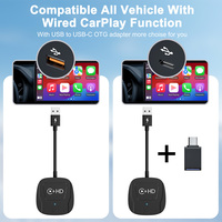 Kabelloser CarPlay-Adapter Car Play Magic Box für Apple CarPlay Video-Streaming-Dongle Kabelgebunden zu Kabellos CarPlay-Adapter