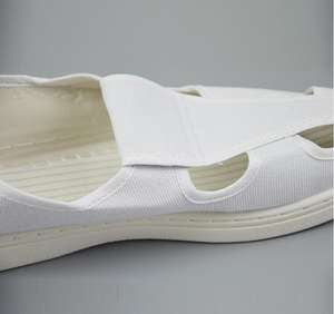 Scarpe <span class=keywords><strong>ESD</strong></span> in Rete con Suola in PU, Traspiranti, Riutilizzabili, Lavabili, Antistatiche, per Camere Bianche, Calzature da Lavoro <span class=keywords><strong>ESD</strong></span> in PU - Product Image 2