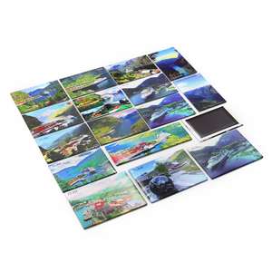 Imán con Foto Impresa 80*53, Acabado Mate, Imanes Metálicos para Refrigerador, Recuerdo de Noruega, Personalizado - Product Image 6
