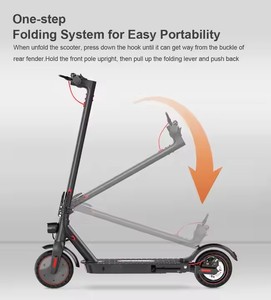 Patinete eléctrico plegable <span class=keywords><strong>IScooter</strong></span> <span class=keywords><strong>I9Pro</strong></span> 36V 7.5Ah 30 km/h patinete eléctrico para adultos - Product Image 5