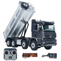 Nouveau 2026 KABOLITE 5703 1:14 Camion benne de construction télécommandé 8x8, véhicule basculant à levage, camion RC de loisir RTR 8*8 K5703