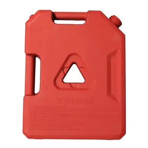 Serbatoio di plastica portatile da 1 gallone con resistenza ad alto impatto per lo stoccaggio di benzina fuoristrada all'aperto