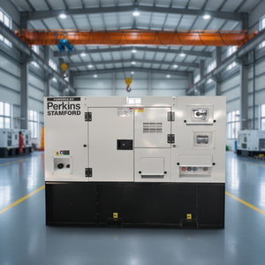 En stock, expédition sous 7 jours, alternateur Stamford 60HZ 12KW 220v 3 phases, générateur diesel silencieux ATS pour marque - Product Image 1