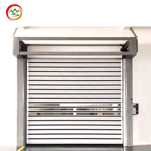 Metalen Hoge Snelheid Spiraal Rolluik Deur Snel Aluminium Geïsoleerde Garagedeuren Beveiliging Magazijn Stalen Roldeur - Product Image 4