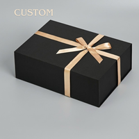 Boîte cadeau de luxe biodégradable en carton portable avec couvercle magnétique, ruban et gaufrage pour vin, whisky, vodka, fête des mères, anniversaire