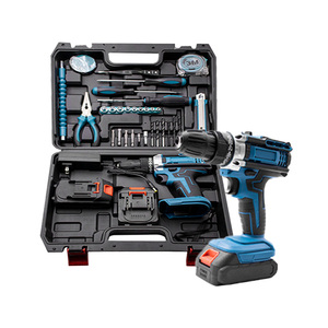 Customized 20V Cordless Drill <b>Set</b> 70pcs <b>Hand</b> <b>Tools</b> Screwdriver Bits Battery Cordless Drill Combo Industrial Machinery - Product Image 3