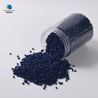 Granulés de masterbatch bleu, pigment de résine plastique pour découpe à froid, pour moulage par injection et extrusion