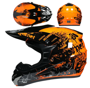 Nouveau casque de moto intégral en ABS avec mousse <span class=keywords><strong>homologué</strong></span> ECE pour toutes les saisons, idéal pour le motocross, le dirt bike, le VTT et le <span class=keywords><strong>cross</strong></span> tout-terrain - Product Image 4