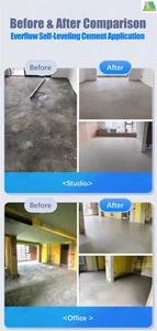 <span class=keywords><strong>Mortero</strong></span> Autonivelante <span class=keywords><strong>de</strong></span> Cemento y Arcilla <span class=keywords><strong>de</strong></span> Alta Resistencia, <span class=keywords><strong>Mortero</strong></span> <span class=keywords><strong>de</strong></span> Nivelación <span class=keywords><strong>de</strong></span> Pisos, Grado M40, Reparación <span class=keywords><strong>de</strong></span> Cocina y Sótano, Moderno y Total - Product Image 6