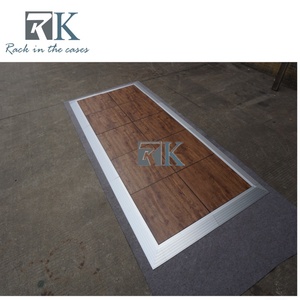 Panel de Piso de Baile Personalizado con Acabado de Madera Fácil de Instalar para Bodas y Fiestas - Product Image 3