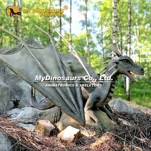 Decoración de Jardín MY DINO, Modelo de Dragón de Tamaño Real con Control Remoto en Venta - Product Image 3