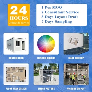 Maison conteneur préfabriquée mobile sur 3 étages pour hôpital extérieur, usine, bureau, <span class=keywords><strong>appartement</strong></span> locatif, logement et bureau pour projets gouvernementaux - Product Image 4