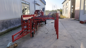 Processore di Legna a Benzina 50T 35HP, Macchina Combinata per Lavorazione Legna da Ardere con <span class=keywords><strong>Motosega</strong></span> e Spaccalegna Idraulico - Product Image 3