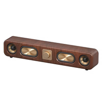 Enceinte sans fil rétro E3404 avec boîtier ABS, rechargeable par USB, batterie 3000 mAh, insertion de carte, 10W, pour la maison et la voiture