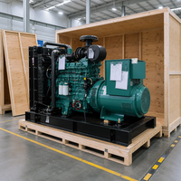 Groupe électrogène diesel silencieux 30 kVA pour alimentation de base LINGGE Triphasé 400 V 60 Hz