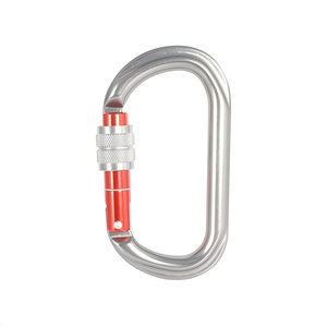 Mousqueton en aluminium aéronautique 25KN en forme de O à verrouillage automatique pour l'escalade et le sauvetage - Product Image 2