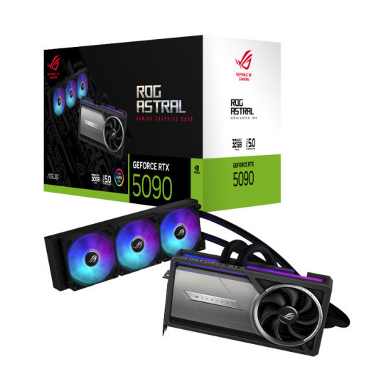 GeForce RTX 5090 ROG Astral LC OC 32gb GDDR7 PCI-Express Graphics Card