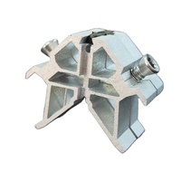 Juntas de Esquina para Puertas y Ventanas de Aleación de Aluminio 6063-T5, Modernas, Resistentes al Agua, Expandibles, Duraderas, Personalizadas, de 20 mm de Altura, Fáciles de Instalar