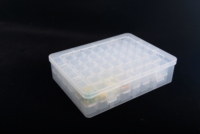 Ensemble organisateur en plastique multi-usage Portable petites boîtes de rangement pour huile de poisson bijoux vitamines engins de pêche et matériel