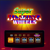 HET PCB Game SUPER BLAZING WHEELS FAMILY 2in1 for English Customizable Software Board with US Plug